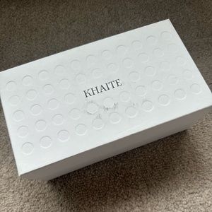 KHAITE- The Marcy Flat in Black Mesh with Crystals